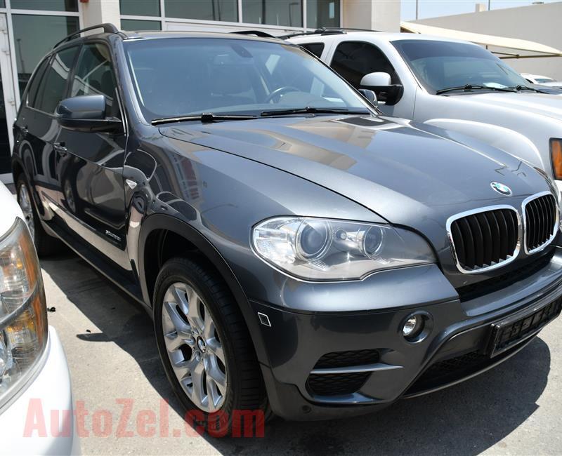 BMW X5- 2013- GRAY- 160 000 KM- GCC SPECS
