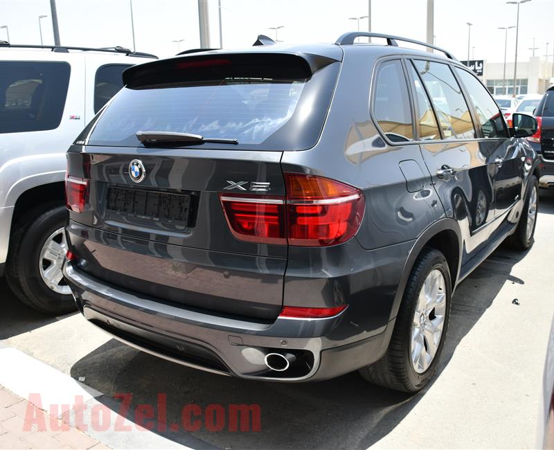 BMW X5- 2013- GRAY- 160 000 KM- GCC SPECS