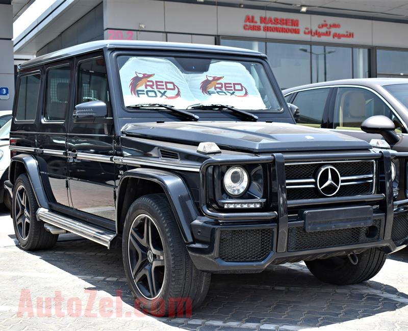 MERCEDES-BENZ G63 AMG, V8- 2014- GREY- 90 000 KM- GCC