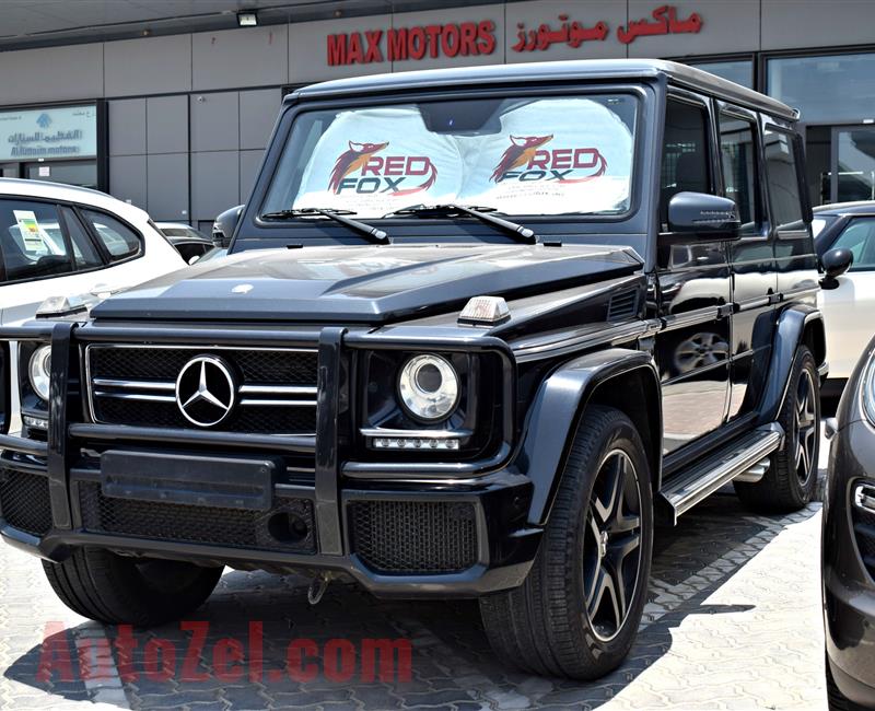 MERCEDES-BENZ G63 AMG, V8- 2014- GREY- 90 000 KM- GCC