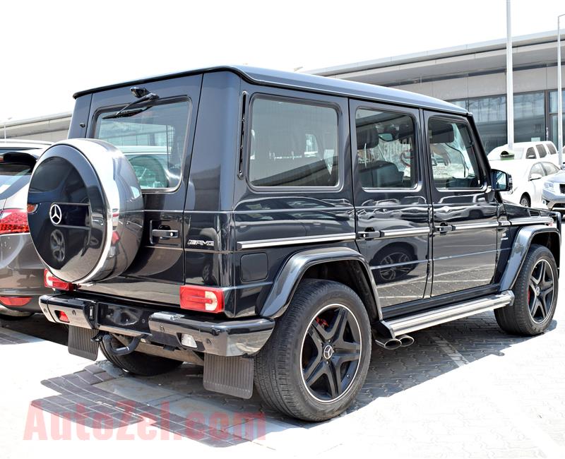 MERCEDES-BENZ G63 AMG, V8- 2014- GREY- 90 000 KM- GCC