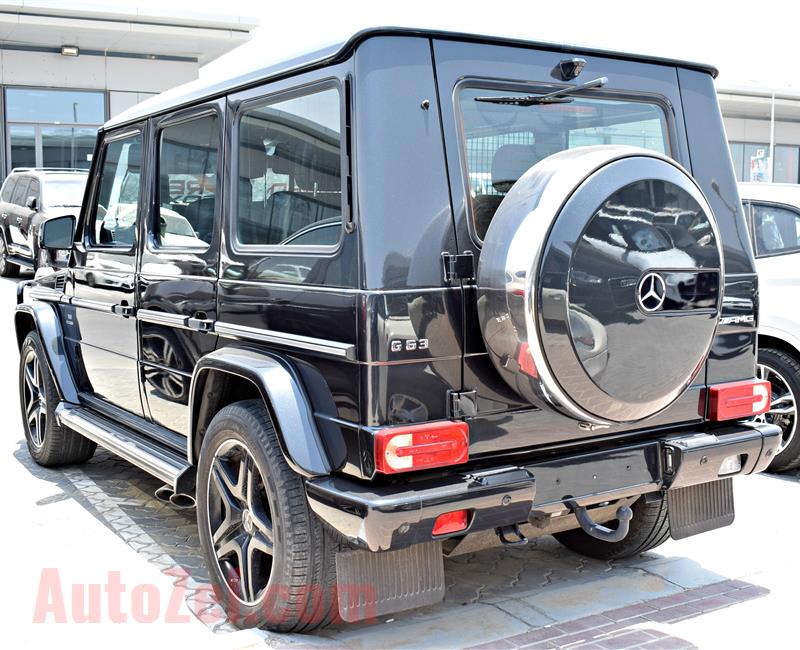 MERCEDES-BENZ G63 AMG, V8- 2014- GREY- 90 000 KM- GCC