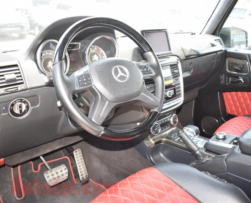MERCEDES-BENZ G63 AMG, V8- 2014- GREY- 90 000 KM- GCC