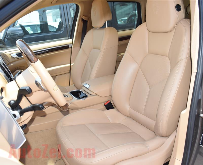 PORSCHE CAYENNE 4.8, V8- 2014- BROWN