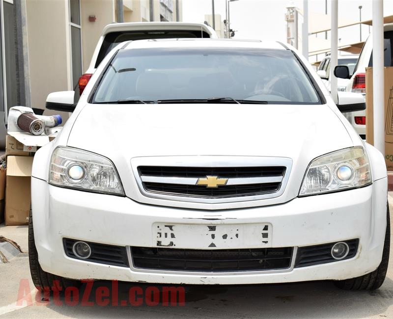 CHEVROLET CAPRICE, V8- 2008- WHITE- 232 000 KM- GCC