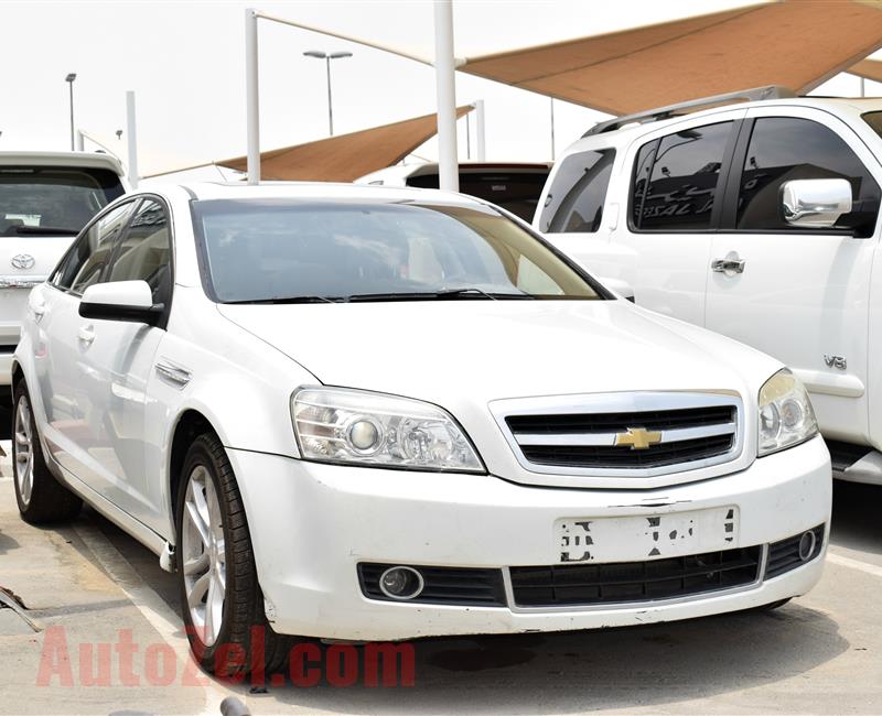 CHEVROLET CAPRICE, V8- 2008- WHITE- 232 000 KM- GCC