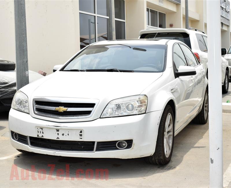 CHEVROLET CAPRICE, V8- 2008- WHITE- 232 000 KM- GCC