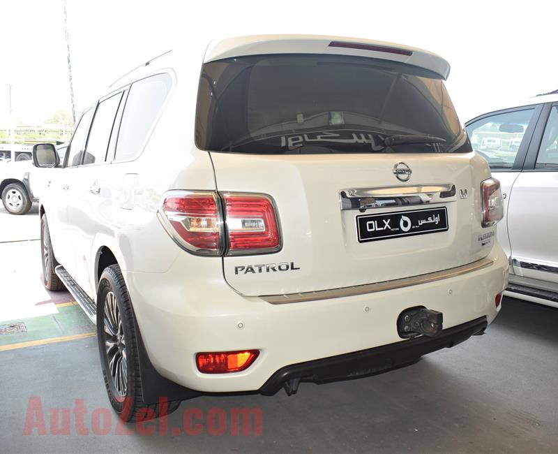 NISSAN PATROL PLATINUM LE, V8- 2015- 215 000 KM- GCC