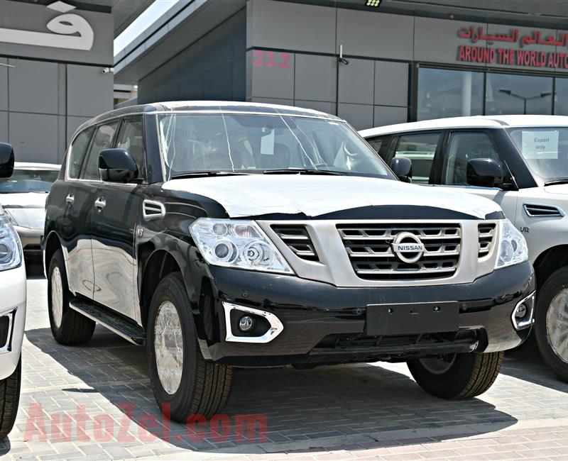 NISSAN PATROL LE400 MODEL 2019 - BLACK - ZERO KM - V8 - GCC 