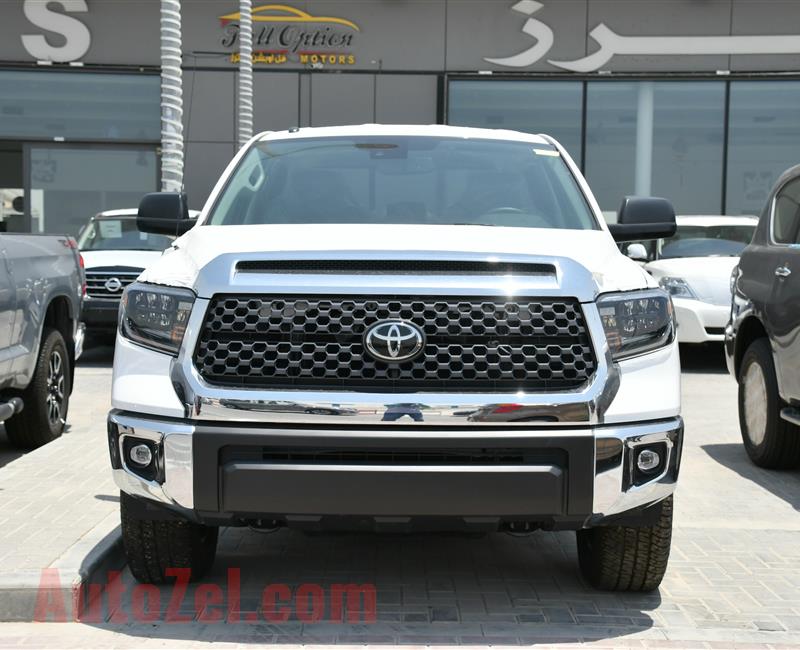 TOYOTA TUNDRA TRD 5.7  MODEL 2019 - WHITE - ZERO KM - V8 - GCC 