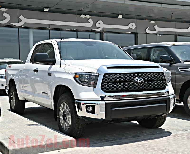 TOYOTA TUNDRA TRD 5.7  MODEL 2019 - WHITE - ZERO KM - V8 - GCC 