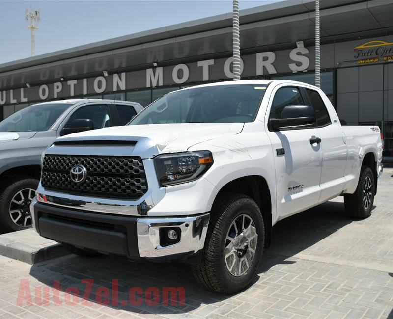 TOYOTA TUNDRA TRD 5.7  MODEL 2019 - WHITE - ZERO KM - V8 - GCC 