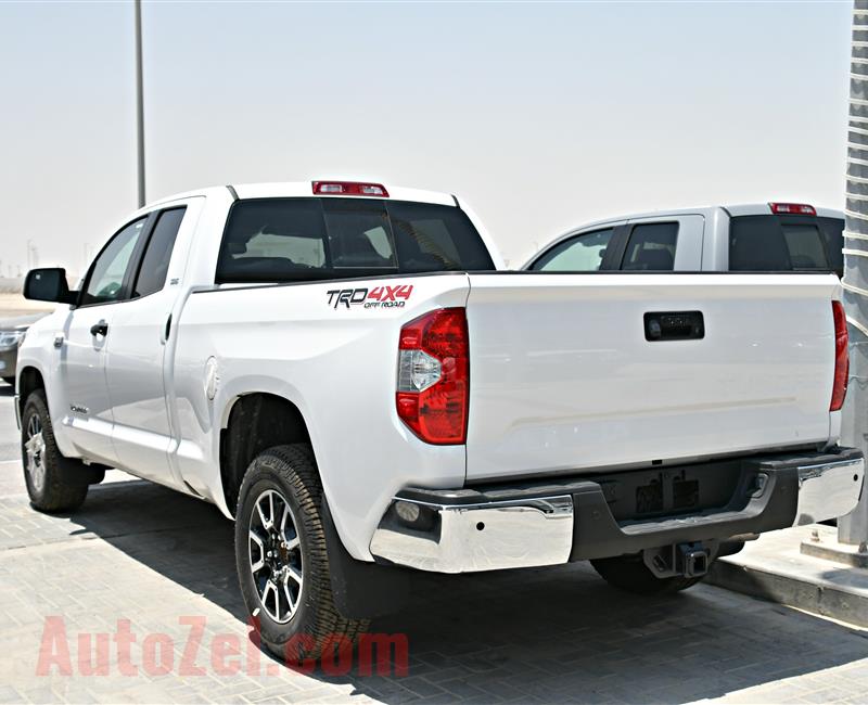 TOYOTA TUNDRA TRD 5.7  MODEL 2019 - WHITE - ZERO KM - V8 - GCC 