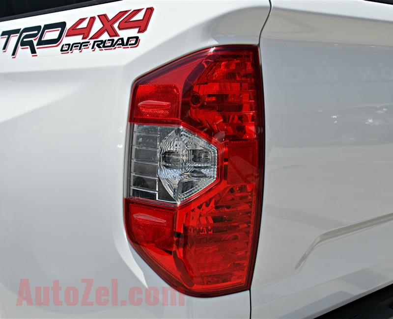 TOYOTA TUNDRA TRD 5.7  MODEL 2019 - WHITE - ZERO KM - V8 - GCC 