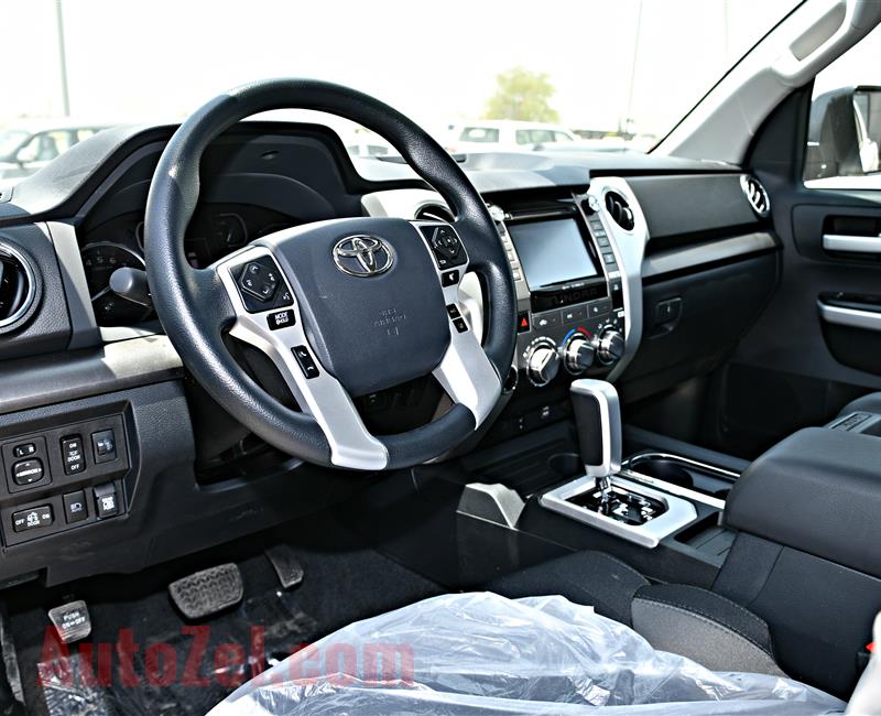 TOYOTA TUNDRA TRD 5.7  MODEL 2019 - WHITE - ZERO KM - V8 - GCC 