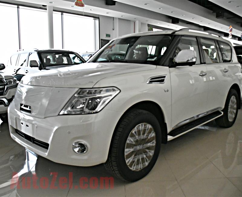 NISSAN PATROL PLATINUM MODEL 2019 - WHITE - ZERO KM - V8 - GCC 