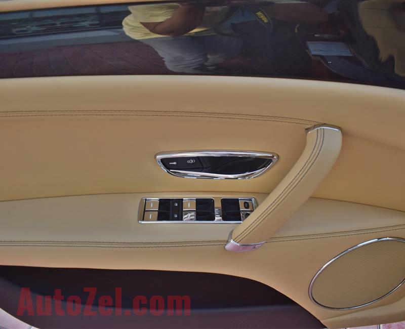 BENTLEY CONTINENTAL FLYING SPUR, V12- 2014- BROWN- 50 000 KM- GCC