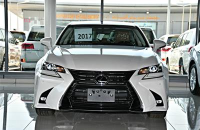 LEXUS GS 350 MODEL 2017 - WHITE - ZERO KM - V6 - GCC 