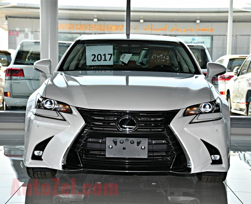 LEXUS GS 350 MODEL 2017 - WHITE - ZERO KM - V6 - GCC 