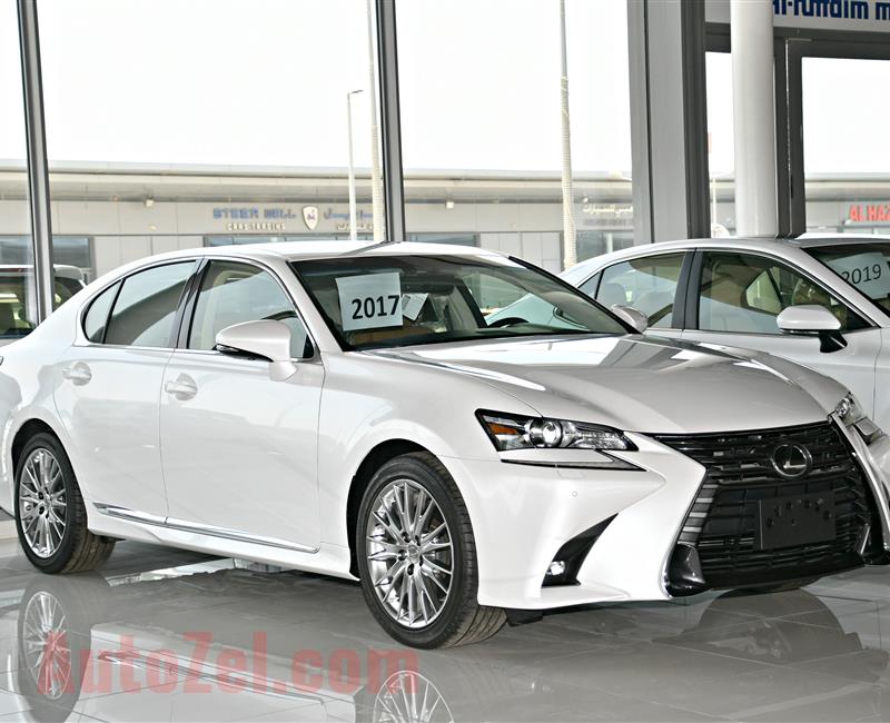 LEXUS GS 350 MODEL 2017 - WHITE - ZERO KM - V6 - GCC 