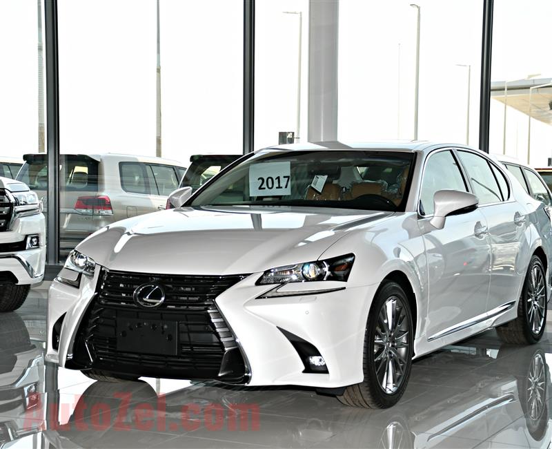 LEXUS GS 350 MODEL 2017 - WHITE - ZERO KM - V6 - GCC 