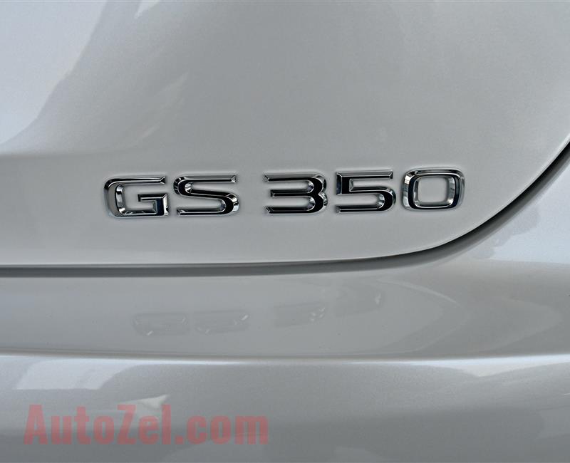 LEXUS GS 350 MODEL 2017 - WHITE - ZERO KM - V6 - GCC 