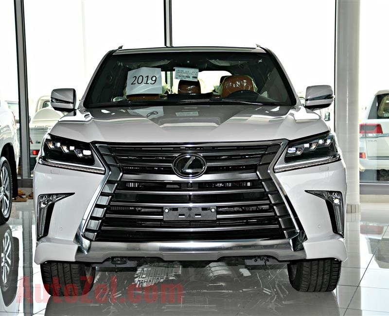 LEXUS LX 570 MODEL 2019 - WHITE - ZERO KM - V8 - GCC 