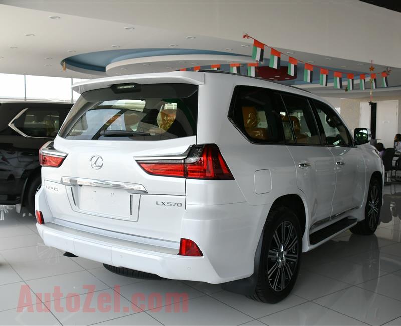 LEXUS LX 570 MODEL 2019 - WHITE - ZERO KM - V8 - GCC 