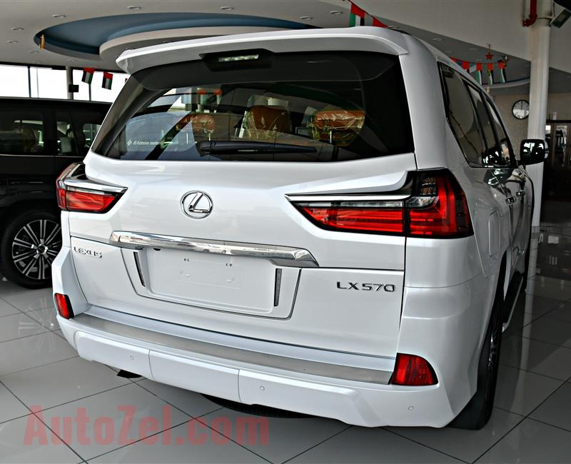 LEXUS LX 570 MODEL 2019 - WHITE - ZERO KM - V8 - GCC 