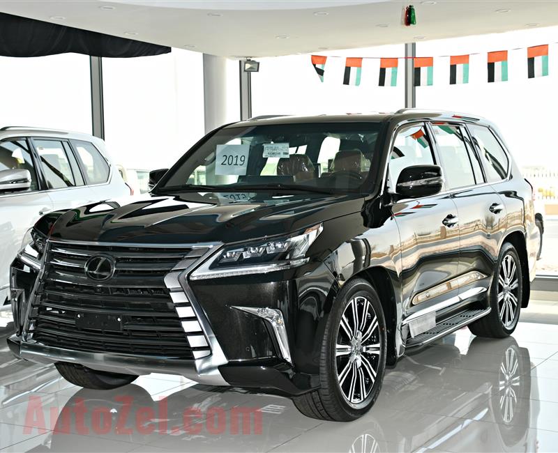 LEXUS LX 570 MODEL 2019 - BLACK - ZERO KM - V8 - GCC 