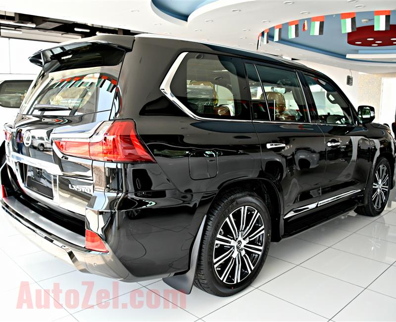 LEXUS LX 570 MODEL 2019 - BLACK - ZERO KM - V8 - GCC 