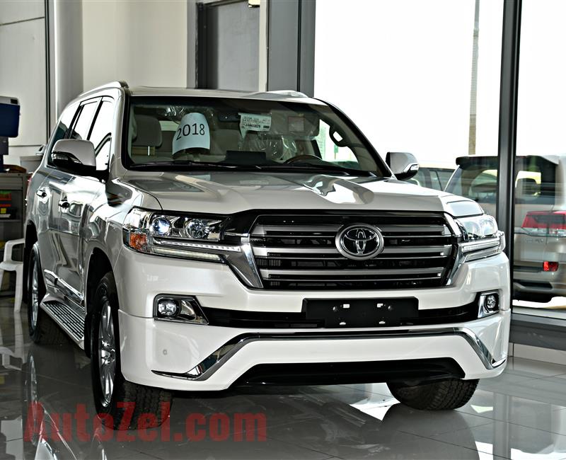 TOYOTA LAND CRUISER VXR MODEL 2018 - WHITE - ZERO KM - V8 - GCC 