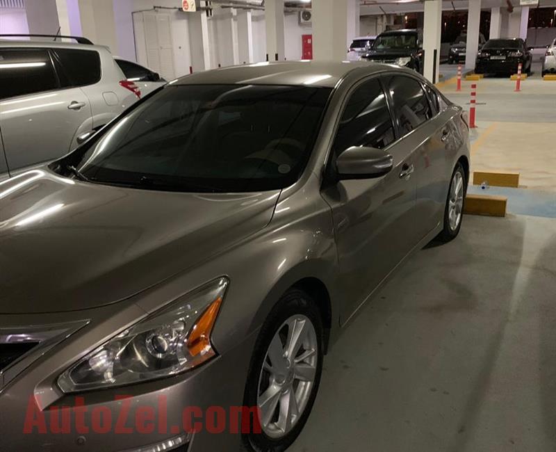 Nissan Altima SL(2013) Gold color New Shape Key Start , LED Screen,Bluetooth/ Cruise Control, Screen Reverse Camera Navigation many more