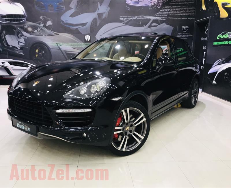 PORSCHE CAYENNE TURBO- 2013- BLACK- 146 000 KM- GCC