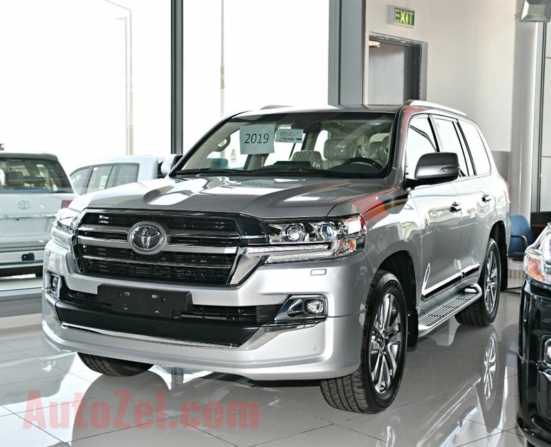 TOYOTA LAND CRUISER GXR MODEL 2019 - SILVER - ZERO KM - V8 - GCC 