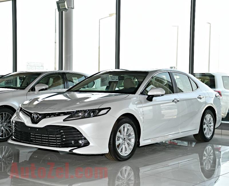 TOYOTA CAMRY SE MODEL 2019 - WHITE - ZERO KM - V4 - GCC 