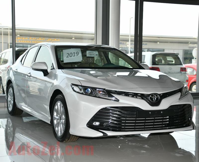 TOYOTA CAMRY SE MODEL 2019 - WHITE - ZERO KM - V4 - GCC 