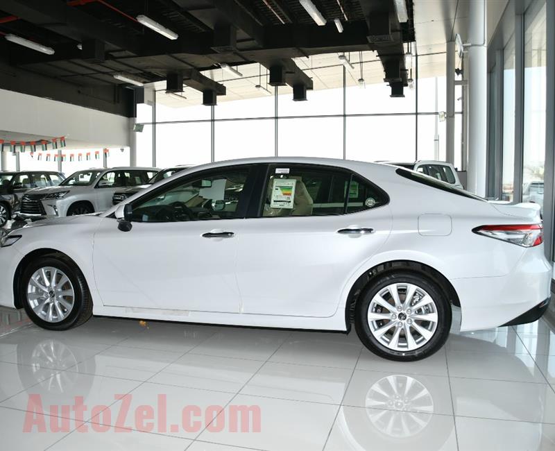 TOYOTA CAMRY SE MODEL 2019 - WHITE - ZERO KM - V4 - GCC 