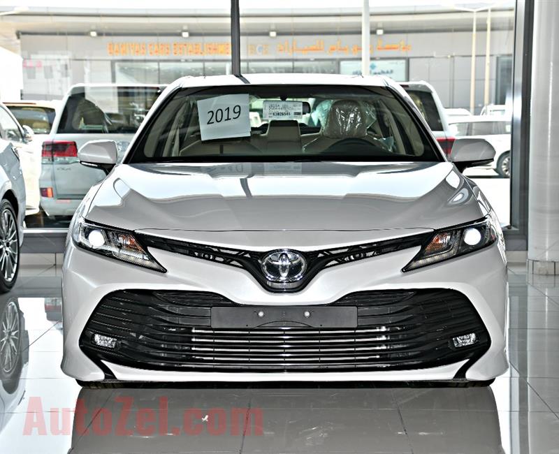 TOYOTA CAMRY SE MODEL 2019 - WHITE - ZERO KM - V4 - GCC 