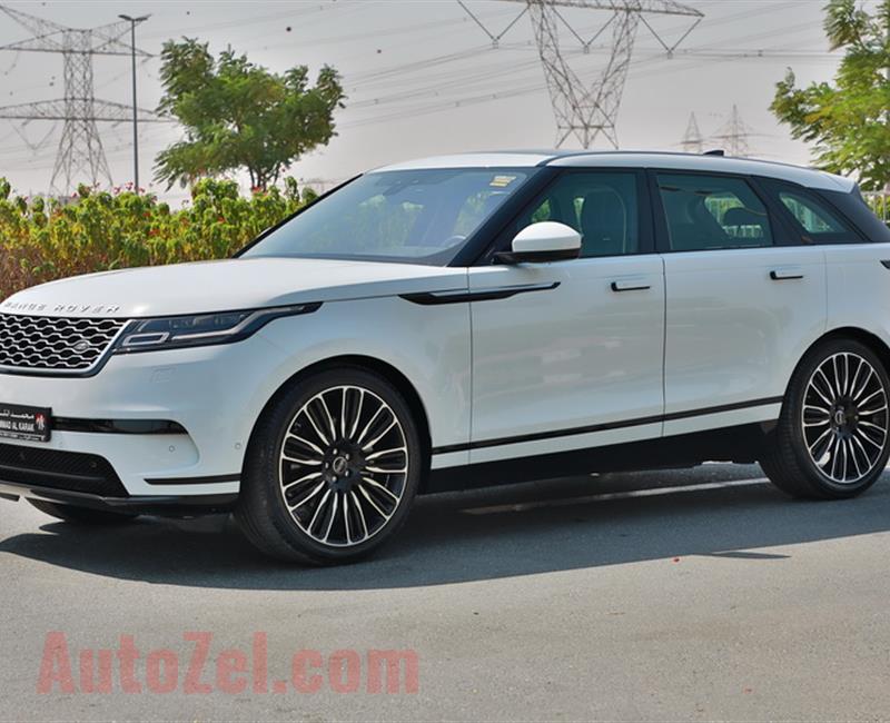 RANGE ROVER VELAR SE, V6- 2018- WHITE- 25 000 KM- GCC, ALTAYER WARRANTY