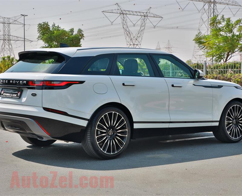 RANGE ROVER VELAR SE, V6- 2018- WHITE- 25 000 KM- GCC, ALTAYER WARRANTY