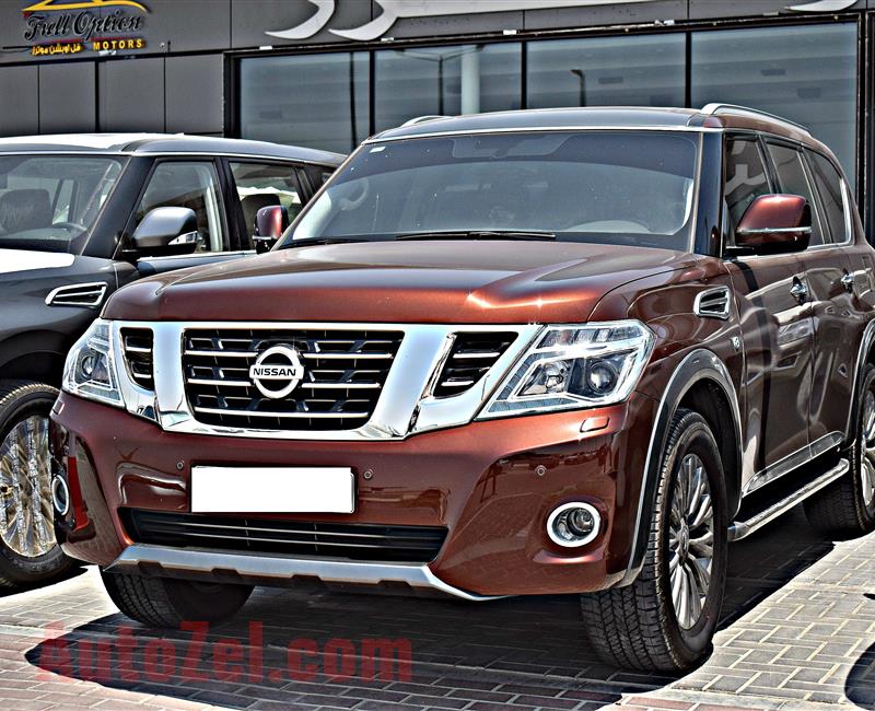 NISSAN PATROL TITANIUM MODEL 2019 - ORANGE - ZERO KM -  V8 - GCC 