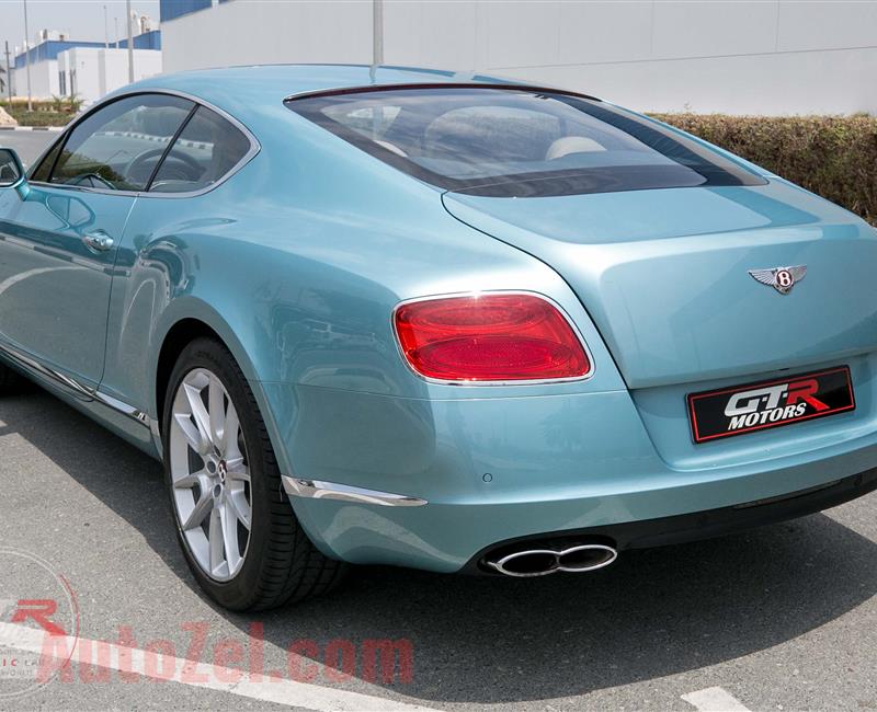 BENTLEY CONTINENTAL GT | 2015 | GCC | WARRANTY