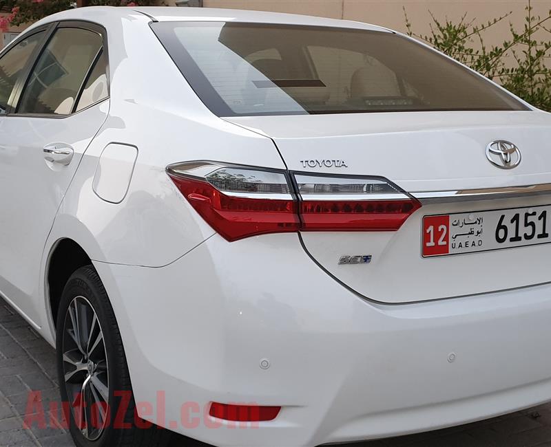 Toyota Corolla 2017 SE+ 2.0 Gcc extremely clean