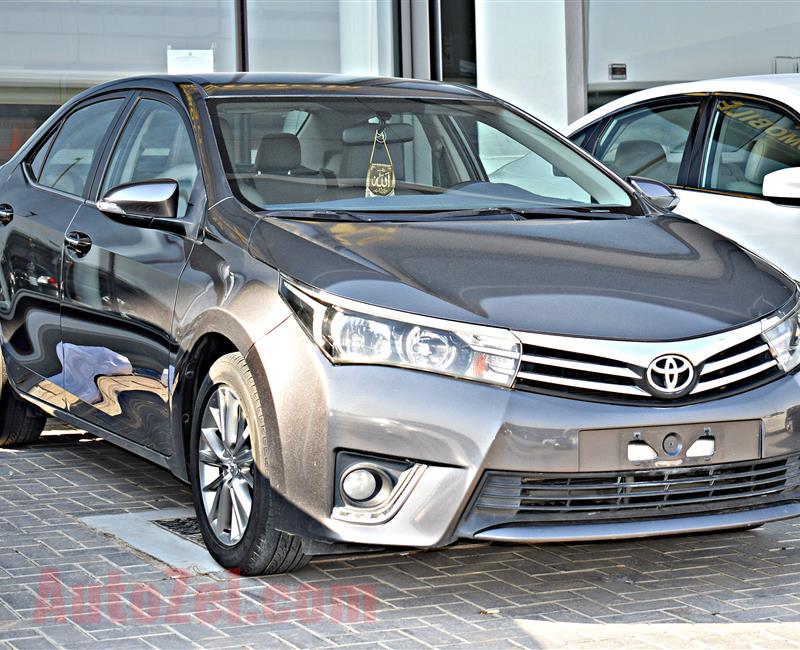 toyota corolla 2.0 se model 2015 - grey - 200,000 km - v4 - gcc 