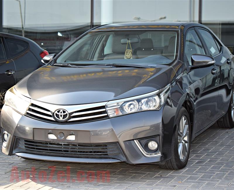 toyota corolla 2.0 se model 2015 - grey - 200,000 km - v4 - gcc 