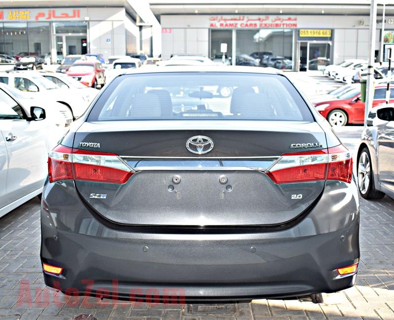 toyota corolla 2.0 se model 2015 - grey - 200,000 km - v4 - gcc 