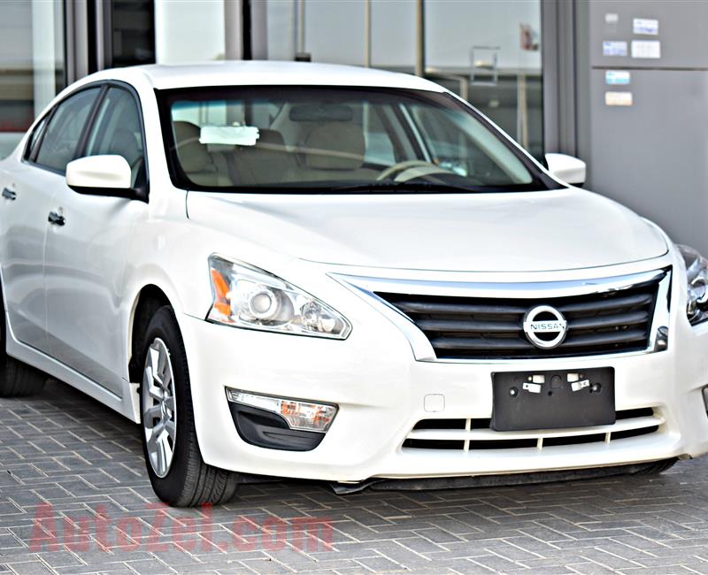 NISSAN ALTIMA 2.5 S MODEL 2016 - WHITE - 127.000 KM - V4 - GCC 