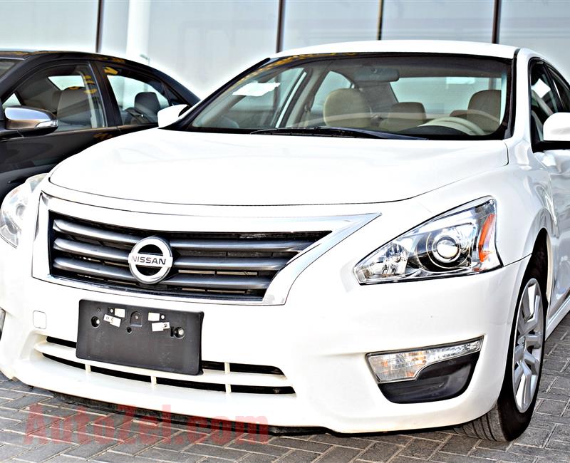 NISSAN ALTIMA 2.5 S MODEL 2016 - WHITE - 127.000 KM - V4 - GCC 