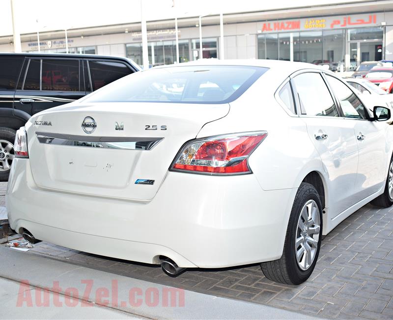 NISSAN ALTIMA 2.5 S MODEL 2016 - WHITE - 127.000 KM - V4 - GCC 